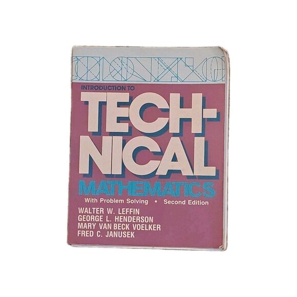 Introduction to Technical Mathematics : With Problem Solving by George L.... - Picture 1 of 3